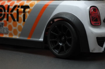 TEAM DYNAMICS' STYLE 10 SPOKE WHEELS FOR M CHASSIS  NBA320 - 0
