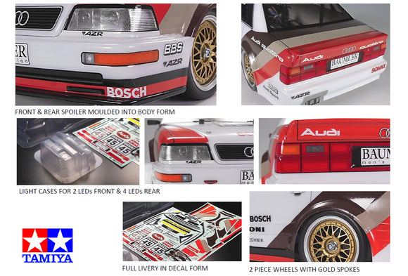 Audi Quattro V8 Touring 1991 TT-02 Kit 58682