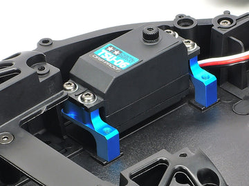 Tamiya TD4 Aluminium Servo Stay Mounts 22030 - 0