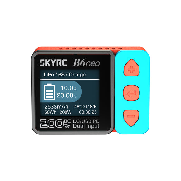 SKY RC B6NEO DC CHARGER - RED/BLUE SK-100198-01