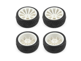 RC OVERHAUL 1/10 On Road/10 Spoke Wheel Set White (4pcs) G-RCO-UN12