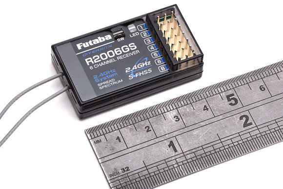 Futaba 6 Channel R2006GS Receiver 2.4 GHz