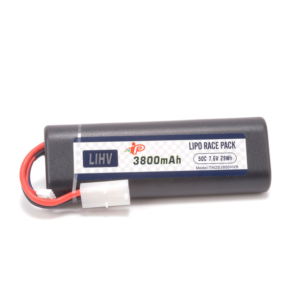 Intellect LiPo HC39 2S 3800mAh 7.6v Stick Tam plug IPTM2S3800HVRTM
