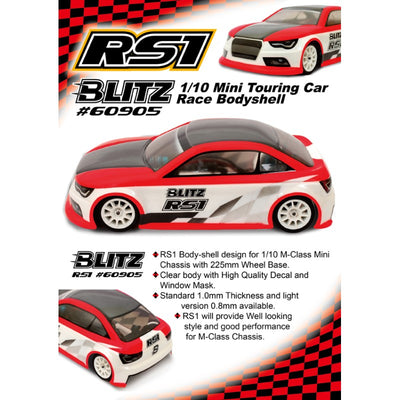 BLITZ Mini RS1 225mm (0.8mm)  60905 - 0
