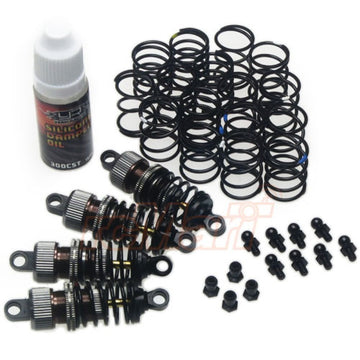 Yeah Racing 50MM Damper Set 1/10 TC/MINI GREY  DSG-0050GM