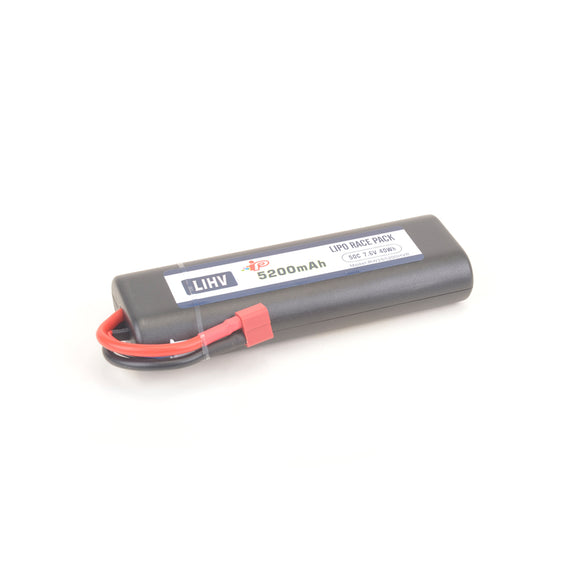 Intellect LiPo LiHV 5200mAh 2S RndEdge stick 7.6v IPRW2S5200HVR