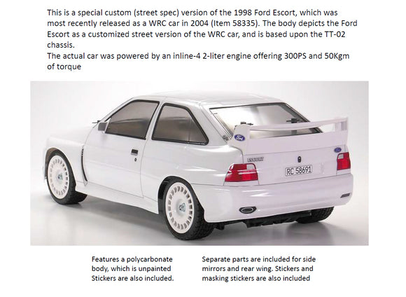Ford Escort Cosworth 1998 TT-02 Kit 58691