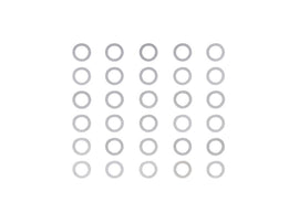 Tamiya 4mm Shim Set  3 Types of 10 Pcs  53586