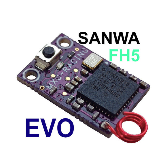 Kyosho MINI-Z EVO SANWA FH5 Receiver Conversion 4CH Receiver Module
