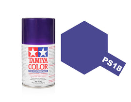Tamiya PS-18 Metallic Purple Pollycarbonate Spray Paint 86018