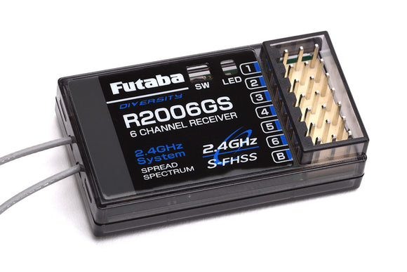 Futaba 6 Channel R2006GS Receiver 2.4 GHz