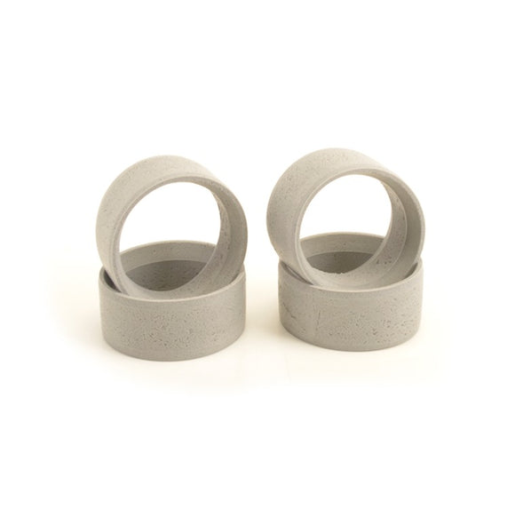 RUSH-MS MINI HG MOLD TIRE INSERTS MEDIUM/SOFT VR2 - GREY -4PCS