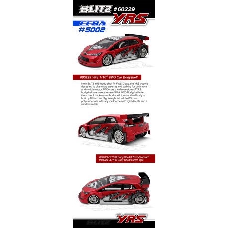 BLITZ YRS 190mm 0.5mm Light  60229-05