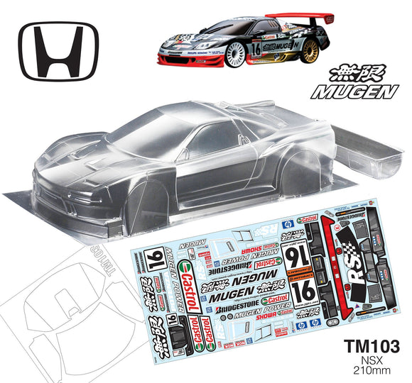 TM103 Honda MUGEN NSX 210mm M Chassis Body