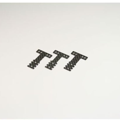 Carbon Rear Suspension Plate set Mini-Z MR03 RM-HM (3)  K.MZW404