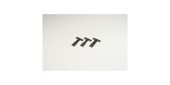 Carbon Rear Suspension Plate set Mini-Z MR03 RM-HM (3)  K.MZW404