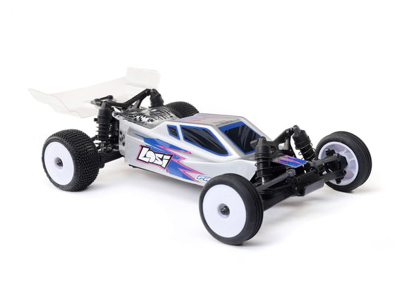 Losi 1/24 Micro-B 2WD Buggy RTR Silver C-LOS00007T2