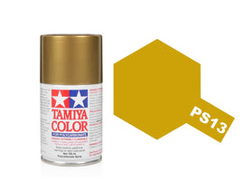 Tamiya PS-13 Gold Pollycarbonate Spray Paint 86013