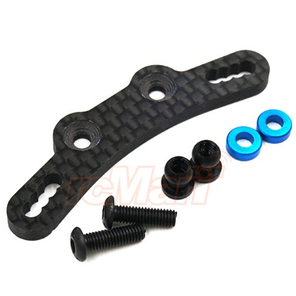 Yeah Racing CARBON FRONT SHOCK TOWER FOR TAMIYA M07 TAMC-058
