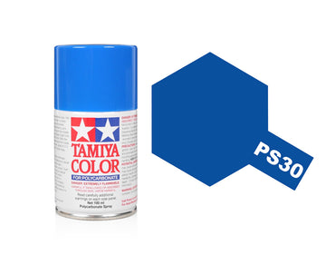 Tamiya PS-30 Brilliant Blue Pollycarbonate Spray Paint 86030