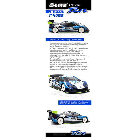 BLITZ TCN 190mm 0.7 STD 60230