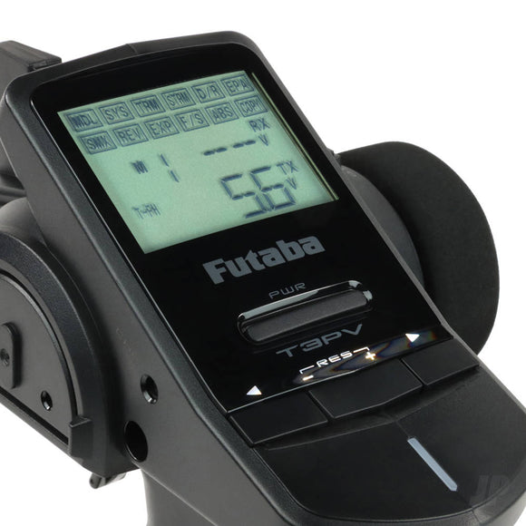 Futaba T3PV 3-Channel Surface Radio with R203GF, R304SB Rx FUT05003232-3