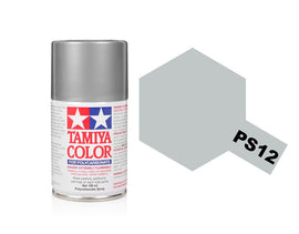Tamiya PS-12 Silver Pollycarbonate Spray Paint 86012