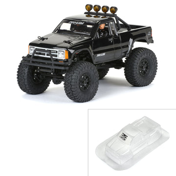 Protoform 1985 Toyota HiLux SR5 Clear Body SCX24 PRO363600