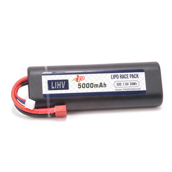 INTELLECT LIPO HC39 2S 5000MAH 7.6V STICK T-PLUG Battery