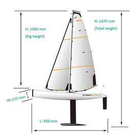 JOYSWAY DRAGON FORCE 65 V7 VERSION ARTR SAILING YACHT - 0