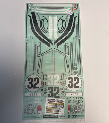 Tamiya Mini Cooper Racing Sticker Set 9490156