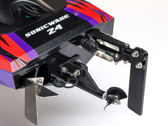 Sonicwake 24" Self-Righting Brushless Deep-V RTR, Red