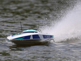 Sonicwake 36" Self-Righting Brushless Deep-V RTR, White B-PRB08032V2T2 - 0