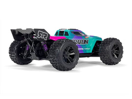 ARRMA 1/16 MINI KRATON 3S DSC 4X4 RTR with Batt/Charg, Teal/Pink C-ARA2508ST2 - 0