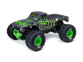 1/10 QUAKE 223S DSC 2WD RTR Brushless Monster Truck, Green C-ARA3537T2