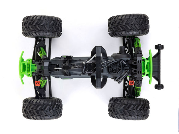 1/10 QUAKE 223S DSC 2WD RTR Brushless Monster Truck, Green C-ARA3537T2