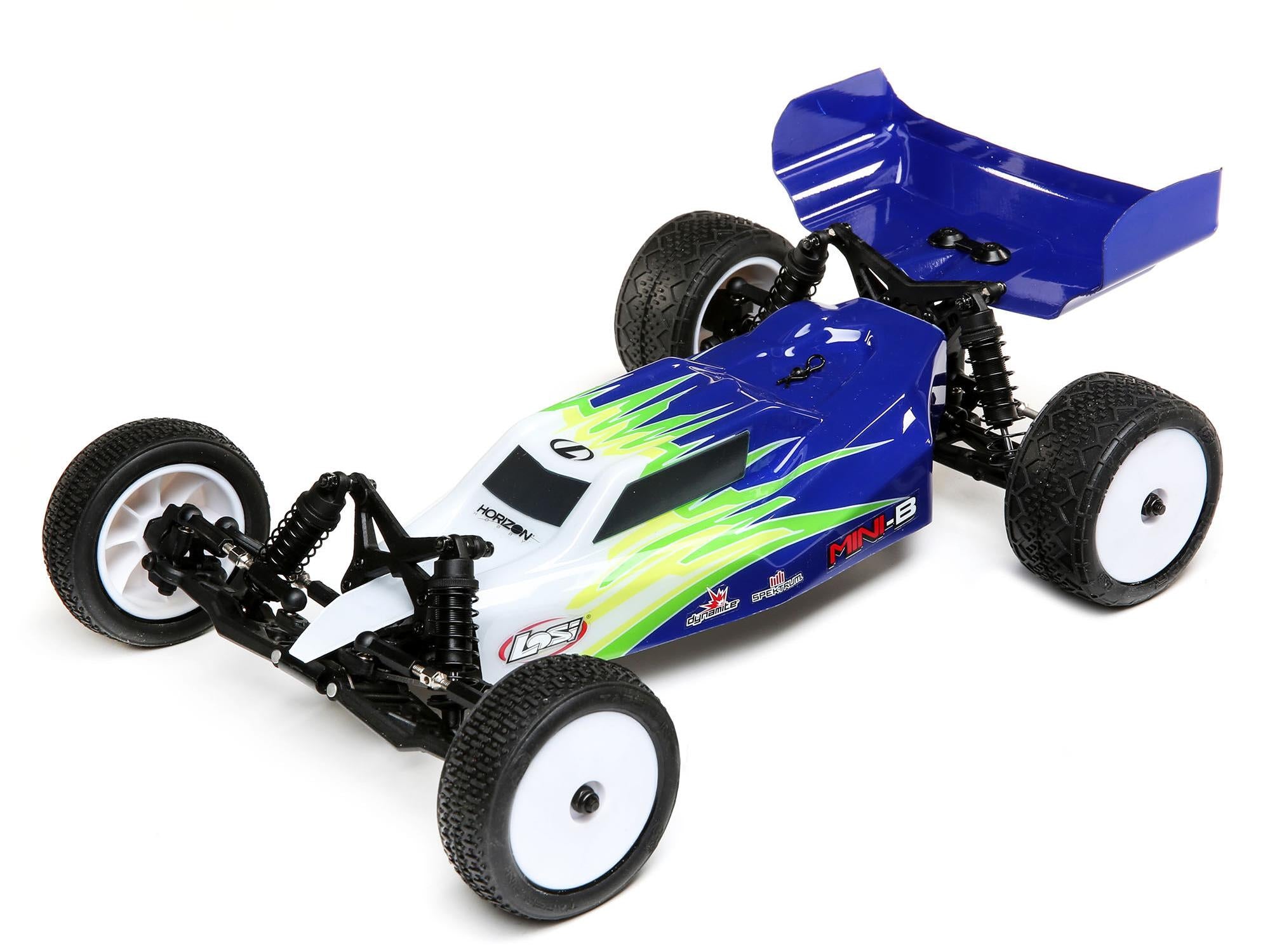 Losi 1/16 Mini-B 2WD Buggy Brushed RTR Blue C-LOS01016T1