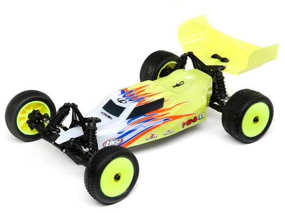 Losi 1/16 Mini-B 2WD Buggy Brushed RTR Yellow C-LOS01016T3