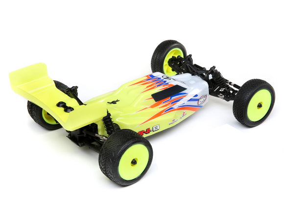 Losi 1/16 Mini-B 2WD Buggy Brushed RTR Yellow C-LOS01016T3