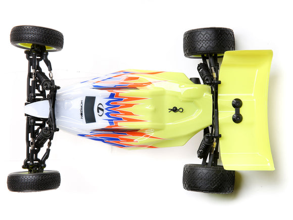 Losi 1/16 Mini-B 2WD Buggy Brushed RTR Yellow C-LOS01016T3