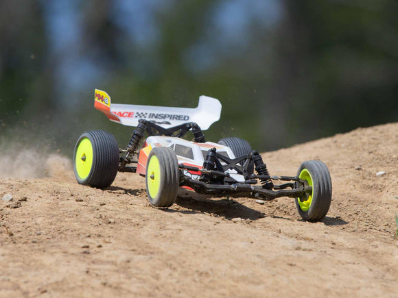 Losi 1/16 Mini-B 2WD Brushless Buggy RTR Red C-LOS01024T1