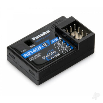Futaba R214GF-E 4-Channel (PWM) Surface Receiver S-FHSS / FHSS (Internal Aerial)