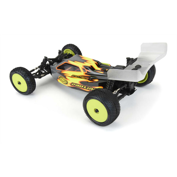 Pro-Line 1/18 Prism Rear Carpet Mini-B Tires Mounted 8mm Yellow Wheel G-PRO8297-12