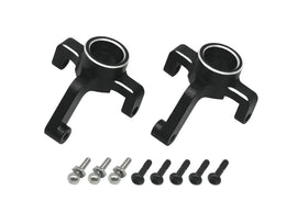 RC OVERHAUL Aluminum Front Hubs: Micro-B G-RCO-LOS07BK