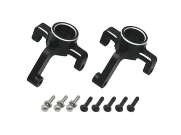 RC OVERHAUL Aluminum Front Hubs: Micro-B G-RCO-LOS07BK