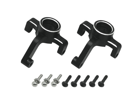 RC OVERHAUL Aluminum Front Hubs: Micro-B G-RCO-LOS07BK