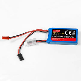 JOYSWAY 6.6V 850MAH LIFEPO4 25C BATTERY - DF65/95 RX JY8811041