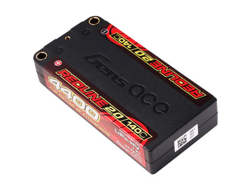 Gens ACE Li-Po HV Car Hard Case 2S1P 7.6V 4400mAh 140C RL2 Short 5mm O-GC2H4400S-140G5 - 0