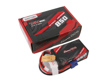 Li-Po Car 2S 7.4V 850mAh 60C with EC2 O-GC2S0850-60E2