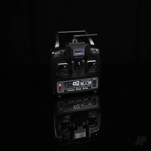 Planet TS2+2 2.4GHz 2-Channel Stick Transmitter with 2 Aux Channels with 6-Channel Rx